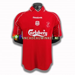 Manchester United Wedstrijdshirt met Korting 2000-2001 Retro Thuis Heren Korte Mouw