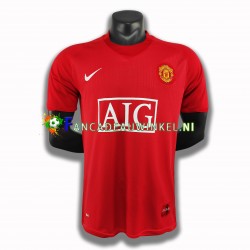Manchester United Wedstrijdshirt met Korting Retro Thuis Heren 2007-2008 Korte Mouw