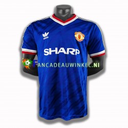 Manchester United Wedstrijdshirt met Korting 1986 Retro 3rd Heren Korte Mouw