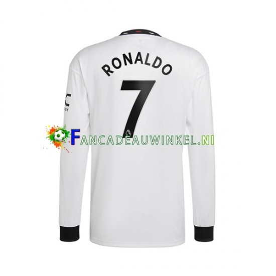 Manchester United Wedstrijdshirt met Korting Ronaldo 7 Uit Heren 2022-23 Lange Mouw