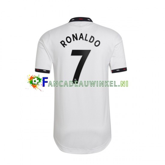 Manchester United Wedstrijdshirt met Korting Ronaldo 7 Uit Heren 2022-23 Korte Mouw