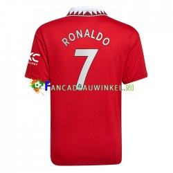 Manchester United Wedstrijdshirt met Korting Ronaldo 7 Thuis Heren 2022-23 Korte Mouw