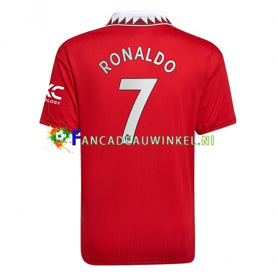 Manchester United Wedstrijdshirt met Korting Ronaldo 7 Thuis Heren 2022-23 Korte Mouw