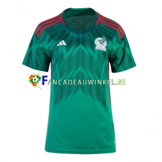 Mexico Wedstrijdshirt met Korting Thuis Dames 2022-23 Korte Mouw