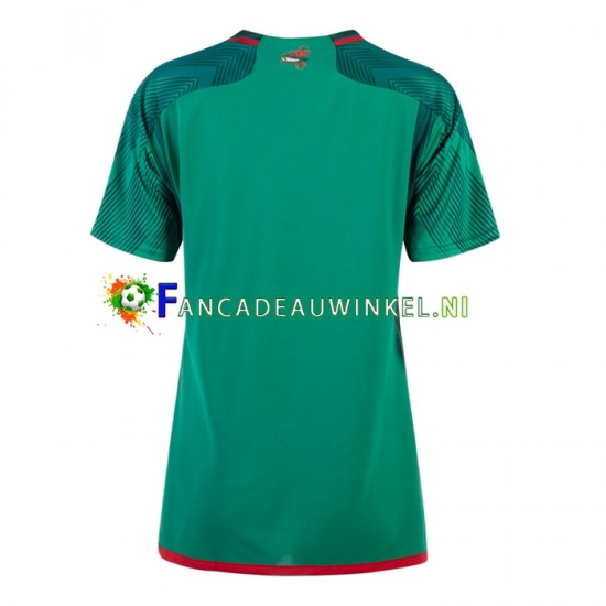 Mexico Wedstrijdshirt met Korting Thuis Dames 2022-23 Korte Mouw