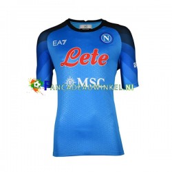 Napoli Wedstrijdshirt met Korting Thuis Heren 2022-23 Korte Mouw