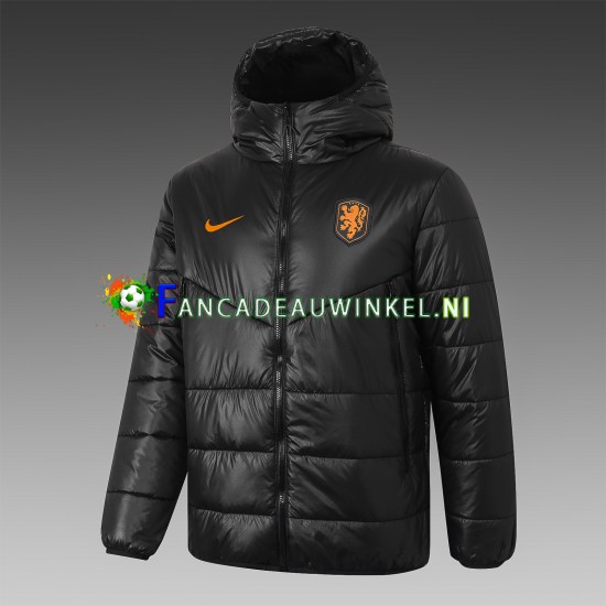 Nederland Zwart Heren Winterjacket