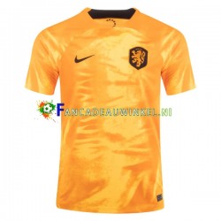 Nederland Wedstrijdshirt met Korting Thuis Heren WK 2022 Korte Mouw