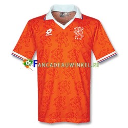 Nederland Wedstrijdshirt met Korting 1996 Retro Thuis Heren Korte Mouw