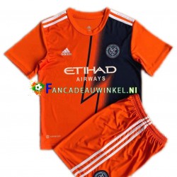 New York City Wedstrijdshirt met Korting Uit Kind 2022-23 Korte Mouw