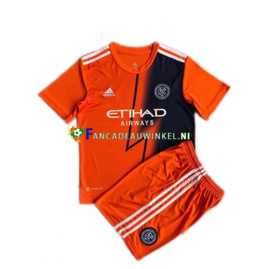 New York City Wedstrijdshirt met Korting Uit Kind 2022-23 Korte Mouw