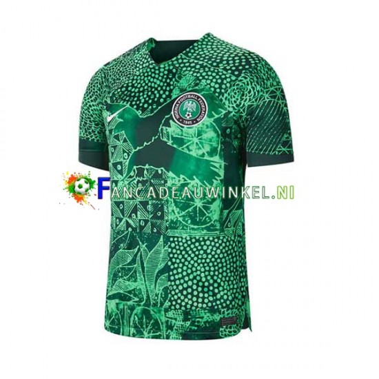 Nigeria Wedstrijdshirt met Korting Thuis Heren 2022 Korte Mouw