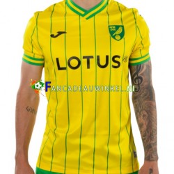 Norwich City Wedstrijdshirt met Korting Thuis Heren 2022-23 Korte Mouw