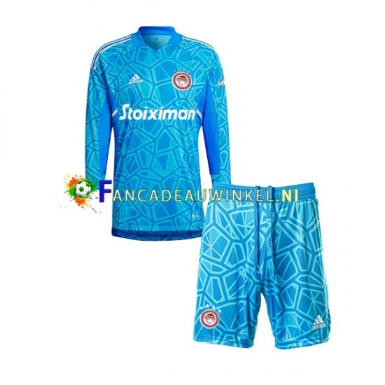 Olympiacos Wedstrijdshirt met Korting Keepersshirt Thuis Kind 2022-23 Lange Mouw