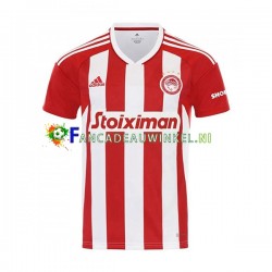 Olympiacos Wedstrijdshirt met Korting Thuis Heren 2022-23 Korte Mouw