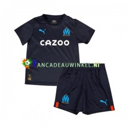 Olympique Marseille Wedstrijdshirt met Korting Uit Kind 2022-23 Korte Mouw