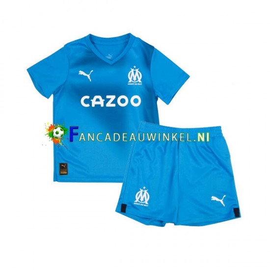 Olympique Marseille Wedstrijdshirt met Korting 3rd Kind 2022-23 Korte Mouw