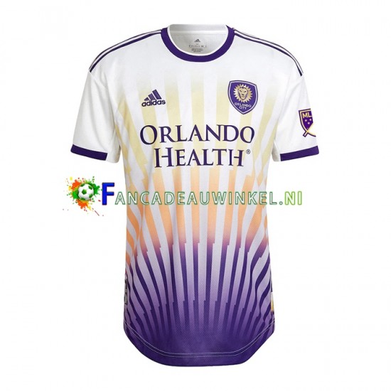 Wedstrijdshirt met Korting Orlando City Uit Heren 2022-23 Korte Mouw