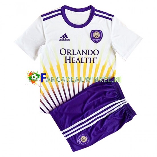 Wedstrijdshirt met Korting Orlando City Uit Kind 2022-23 Korte Mouw