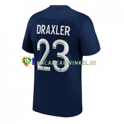 Paris Saint-Germain Wedstrijdshirt met Korting Draxler 23 Thuis Heren 2022-23 Korte Mouw