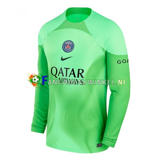 Paris Saint-Germain Wedstrijdshirt met Korting Keepersshirt Thuis Heren 2022-23 Lange Mouw