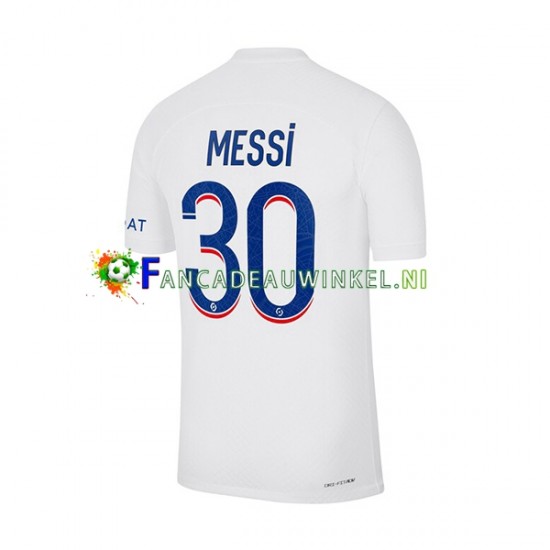 Paris Saint-Germain Wedstrijdshirt met Korting Messi 30 3rd Heren 2022-23 Korte Mouw