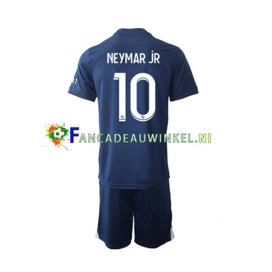 Paris Saint-Germain Wedstrijdshirt met Korting Neymar Jr 10 Thuis Kind 2022-23 Korte Mouw