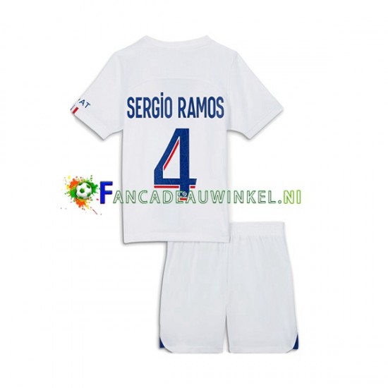 Paris Saint-Germain Wedstrijdshirt met Korting Sergio Ramos 4 3rd Kind 2022-23 Korte Mouw