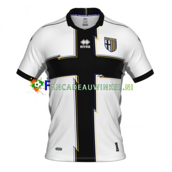 Parma Wedstrijdshirt met Korting Thuis Heren 2022-23 Korte Mouw