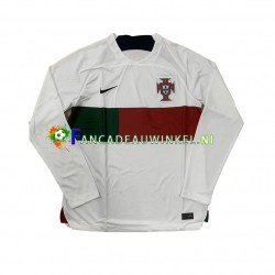 Portugal Wedstrijdshirt met Korting Uit Heren WK 2022 Lange Mouw