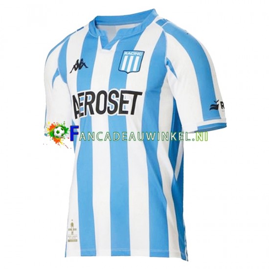 Racing Club Wedstrijdshirt met Korting Thuis Heren 2022-23 Korte Mouw