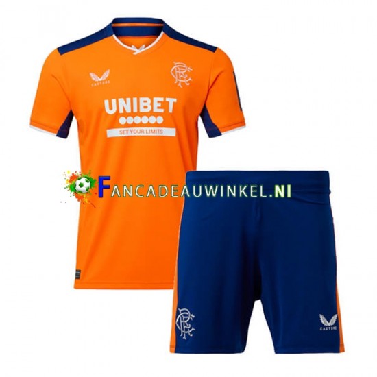 Rangers Wedstrijdshirt met Korting 3rd Kind 2022-23 Korte Mouw