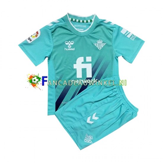 Real Betis Wedstrijdshirt met Korting Keepersshirt Thuis Kind 2022-23 Korte Mouw