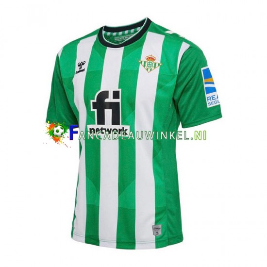 Real Betis Wedstrijdshirt met Korting Thuis Heren 2022-23 Korte Mouw