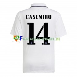 Real Madrid Wedstrijdshirt met Korting Casemiro 14 Thuis Heren 2022-23 Korte Mouw