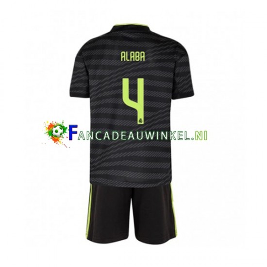 Real Madrid Wedstrijdshirt met Korting David Alaba 4 3rd Kind 2022-23 Korte Mouw