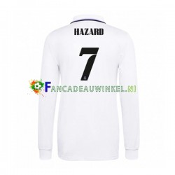 Real Madrid Wedstrijdshirt met Korting Eden Hazard 7 Thuis Heren 2022-23 Lange Mouw Real Madrid Wedstrijdshirt met Korting Eden Hazard 7 Thuis Heren 2022-23 Lange Mouw