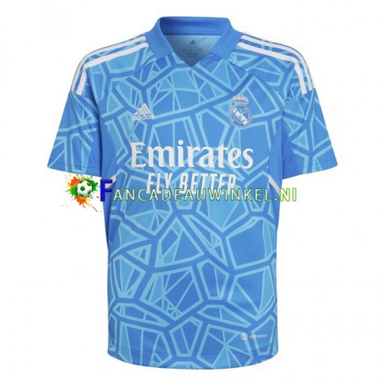 Real Madrid Wedstrijdshirt met Korting Keepersshirt Thuis Heren 2022-23 Korte Mouw