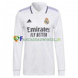 Real Madrid Wedstrijdshirt met Korting Thuis Heren 2022-23 Lange Mouw Real Madrid Wedstrijdshirt met Korting Thuis Heren 2022-23 Lange Mouw