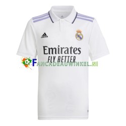 Real Madrid Wedstrijdshirt met Korting Thuis Heren 2022-23 Korte Mouw