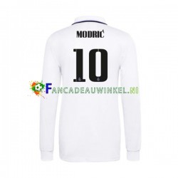 Real Madrid Wedstrijdshirt met Korting Modrić 10 Thuis Heren 2022-23 Lange Mouw