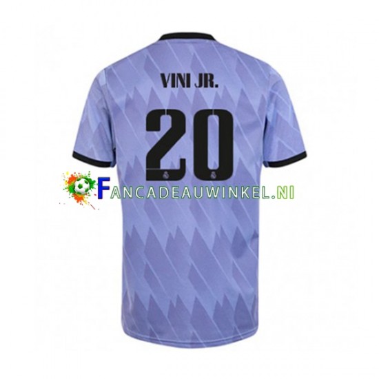 Real Madrid Wedstrijdshirt met Korting Vinicius Junior 20 Uit Heren 2022-23 Korte Mouw