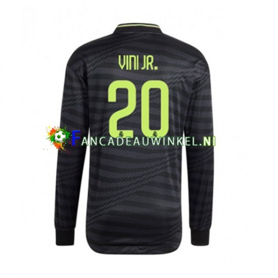 Real Madrid Wedstrijdshirt met Korting Vinicius Junior 20 3rd Heren 2022-23 Lange Mouw