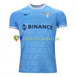 SS Lazio Wedstrijdshirt met Korting Thuis Heren 2022-23 Korte Mouw