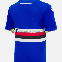 Sampdoria Wedstrijdshirt met Korting Thuis Heren 2022-23 Korte Mouw