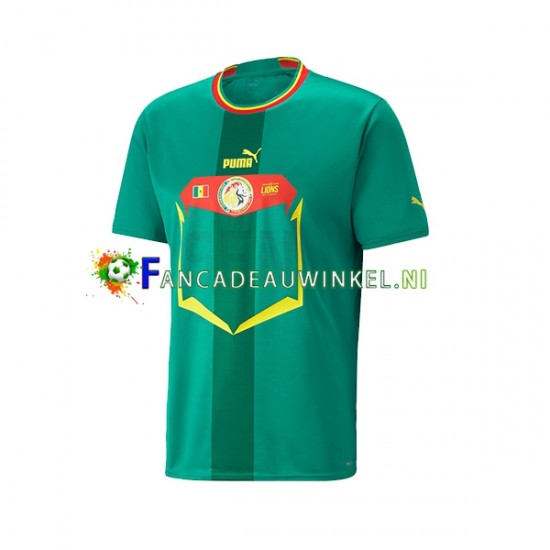 Senegal Wedstrijdshirt met Korting Uit Heren WK 2022 Korte Mouw