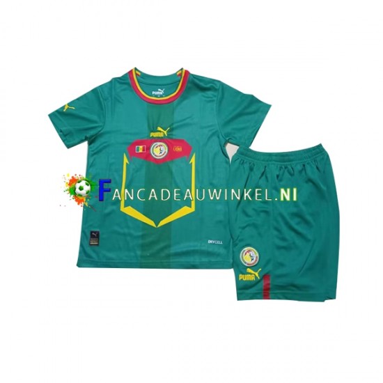 Senegal Wedstrijdshirt met Korting Uit Kind WK 2022 Korte Mouw