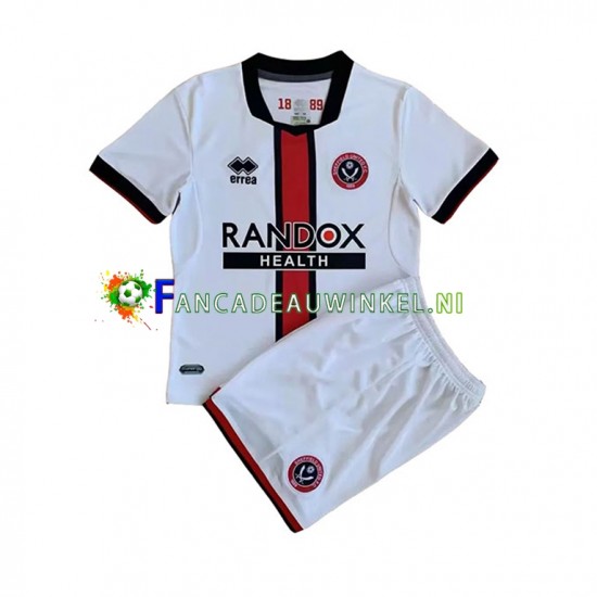 Sheffield United Wedstrijdshirt met Korting Uit Kind 2022-23 Korte Mouw