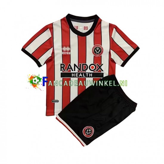 Sheffield United Wedstrijdshirt met Korting Thuis Kind 2022-23 Korte Mouw