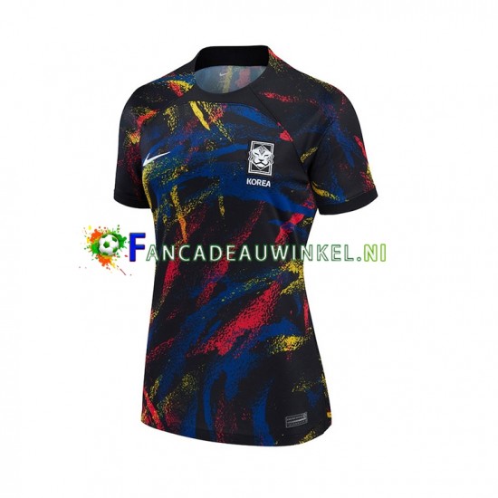 Zuid-Korea Wedstrijdshirt met Korting Uit Dames WK 2022 Korte Mouw